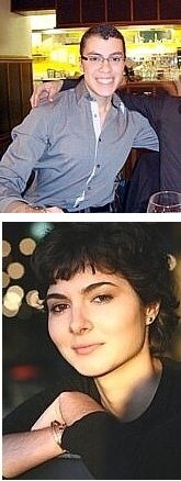 TOP: Amine Mansour ('08); BOTTOM: Giselle Brasseur ('08)