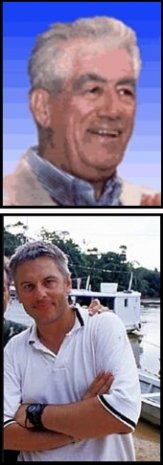 Top: Jacques de Panafieu, '47 (deceased  March, 2001); Bottom: Nicolas Reynard ('77) ((deceased November 11, 2004)