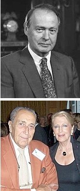 TOP: Andr Baeyens ('48); BOTTOM: Paul Berot ('48) and spouse Jehanne