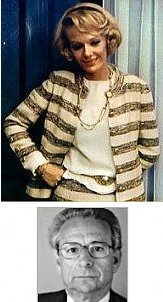 TOP: Delphine Seyrig ('50) (deceased 1990); BOTTOM: Philippe Dennery ('50)