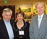 Alexander N. Rossolimo ('58) with Michael S. Dukakis and and his wife Kitty Dukakis (click on PDF file below for a larger version of this photo)