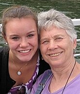 Marjorie (Zilliacus) Wright ('62) and her granddaughter Melanie