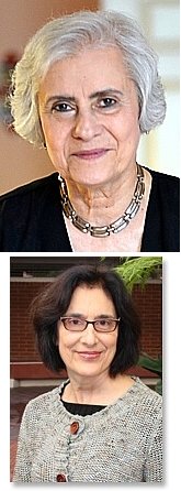 TOP: Dana (Dauterman ) Ricciardi ('63); BOTTOM: Irne (Brun) Bowers ('63) 