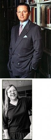 TOP: Guy Wildenstein ('63); BOTTOM: Isabelle (Hoog) Naginski ('63)