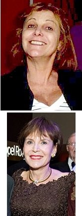 TOP: Deanna (Pearlman) Paris (LSY:Term. in '64); BOTTOM: Edme (de Montmollin) Firth (LSY:Term. in '64)