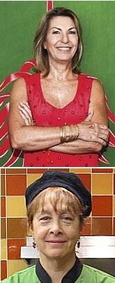 TOP:  Marie-Thrse (Hermand) de Arango (65) ; BOTTOM : Renee Marton (65)