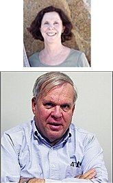 TOP: Nicolette (Weil) Schwartzman ('65);. BOTTOM: Willet Weeks ('65)