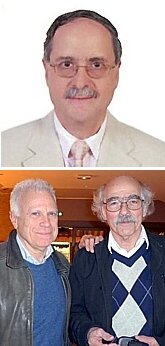 TOP: Alain Letort ('66); BOTTOM: Edward Sonnino ('66) & Paul Oppenheim ('66) (Nice, France, Easter 2016)