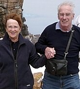 Yvon Allain ('66) with spouse Nicole in South Africa