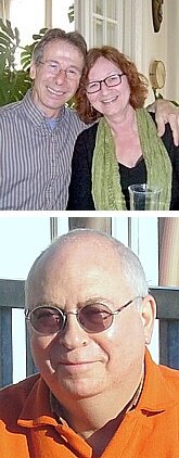 TOP: Grard ('JJ') Lamarche ('67) & Barbara (Laszewski) Garner ('67)  [Paris, April 2012]; BOTTOM: Jonathan Cardon ('67)