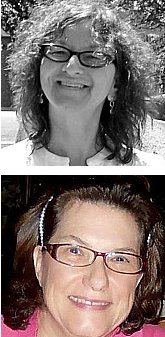 TOP: Barbara (Laszewski) Garner ('67); BOTTOM: Nancy (Kleinman) Shaw ('67)