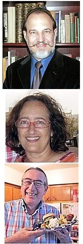 TOP: Michel Sauvage ('68); MIDDLE: Annabella Bushra (68); BOTTOM: Greg Gould (68)