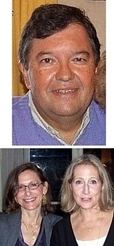 TOP: Patrice Falzon ('69); BOTTOM: Sandra (Kremnitzer) Mintz ('69) (left) & Denise (Raab) Jacobs ('69)