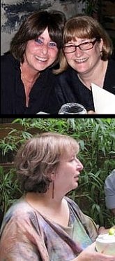 TOP: Julianne Lloyd (left) & Margaret Bergen; BOTTOM: Francoise Rosset