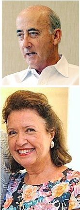 TOP: Angus Littlejohn Jr. ('69); BOTTOM: Danielle (Blangy) Cameron ('69) 