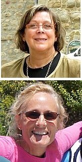 TOP:  Florence (Melzer) Langlois (69); BOTTOM: Cynthia (Fielding) Singh (69)