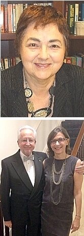 TOP: Denise (Mermet) Lilette ('69); BOTTOM: Sandra (Kremnitzer) Mintz ('69) and spouse Lowell