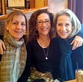 Left to right:: Claudie Frohwirth ('69), Nancy Roskein ('69), Denise (Raab) Jacobs ('69)