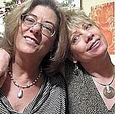 Tanya Lowe ('72 --right) and sister Romana ('70)