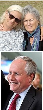 TOP: Claire-Aude (Remy) Pichard ('68) and Jeannine Perrin ('70)  in September, 2016; BOTTOM: William Kristol ('70)