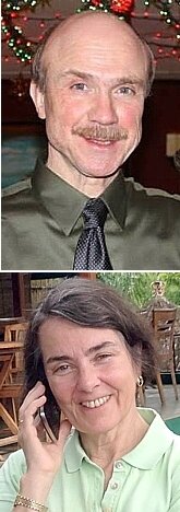 TOP: Alain Beaudeau ('71); BOTTOM: Marguerite Yates ('71)