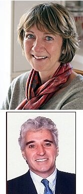 TOP: Marie-France Vareilles ('73); BOTTOM: Philippe Caste ('73)