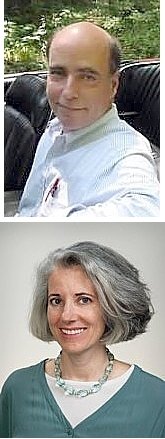 TOP: Andrew Bausili ('76); BOTTOM: Frederica Adelman ('76)