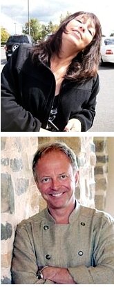 TOP: Brigitte Briand ('76); BOTTOM: Charles Dale ('76)