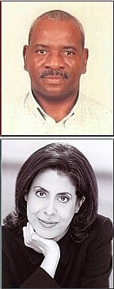 TOP: Philippe Doo Kingue ('77); BOTTOM:  Nanette Norwood ('77)