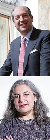 TOP: Riccardo Guariglia ('78); BOTTOM: Minda Zetlin ('78)