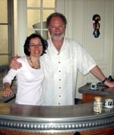 Natalie (Yates) Cacciato (78) & Roger Liwer ('68)  (Paris, Spring 2008)