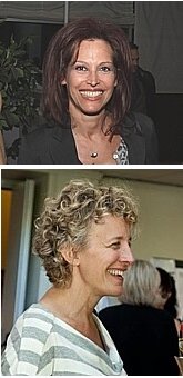 TOP: Carla Rosen Vacher ('78); BOTTOM: Isabelle de Geofroy ('78)