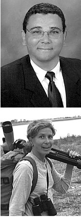 Top: Dr. Osbert Blow ('79), Bottom: Danielle Le Fer ('79)