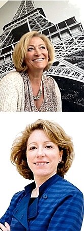 TOP: Sophie Lallement ('79); BOTTOM: Nadine Orenstein ('79)