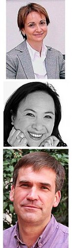 TOP: Carolina Benalal ('80); MIDDLE: Minh-Tam (Nguyen) Janssens ('80); BOTTOM: Nicolas Roux ('80)