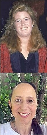 TOP: Robin Lawford; BOTTOM: Anjali Maazel ('80)