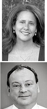 TOP: Lisa Bialkin ('82); BOTTOM: Francois Decamps ('82)