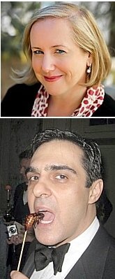 TOP: Marina (Talley) Chatterton ('83); BOTTOM: Kourosh Mahboubian ('83)