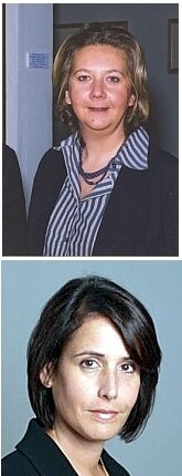 TOP: Vronique Jaeger ('84); BOTTOM: Alexis Lasser ('84)