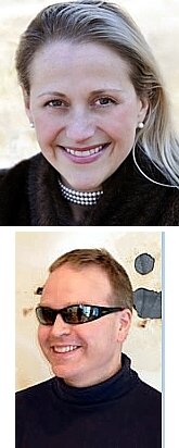 TOP: Jessica (Gordon) Ryan ('85); BOTTOM: Marc Svensson ('85)