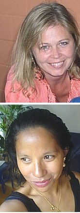 TOP: Kaisa Akerlund; BOTTOM: Mahiratra (Rakotomalala) Raveloson ('86)