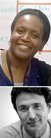 TOP: Natasha Labaze ('87); BOTTOM: Ali Haddou Ruiz ('87) 