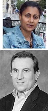 TOP: Alexia Vikis ('87); BOTTOM: Armand de Vallois ('87)