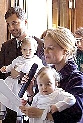 Charles-Henry Chol ('88) and family