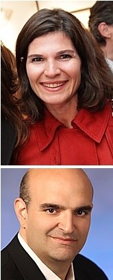 TOP: Carole (Devze) Dupeyron ('88); BOTTOM: Alexander Marin ('88)