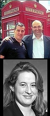 TOP: Adil Karam (left) & Alexander Marin; BOTTOM: Sandra Vrejan