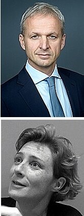 TOP: Gregoire Poux Guillaume ('88); BOTTOM: Gersende Rambourg ('88) 