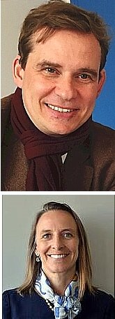 TOP: Diego Colas ('90); BOTTOM: Carole de Ruyt  ('90)