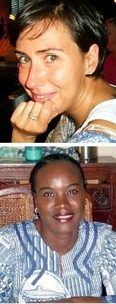 TOP: Sabrina Guttman ('90); BOTTOM: Kadidja Ide Oumarou ('90)