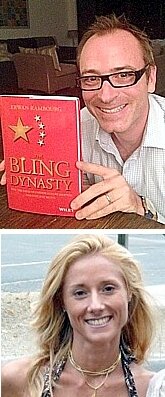 TOP: Erwan Rambourg and his new book; BOTTOM: Dolores Herrera Vegas ('90)